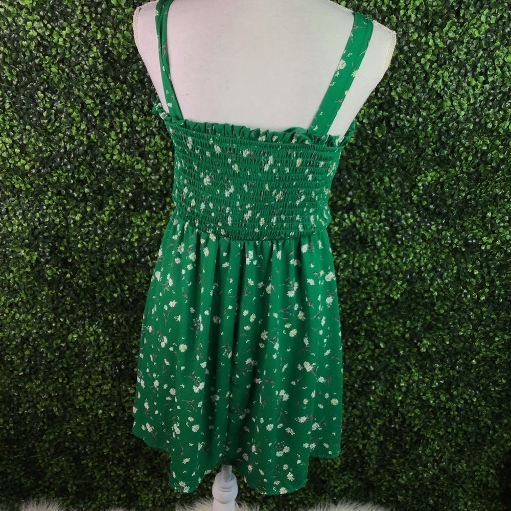 Jessica simpson ‎ green floral dress - Picture 4 of 6